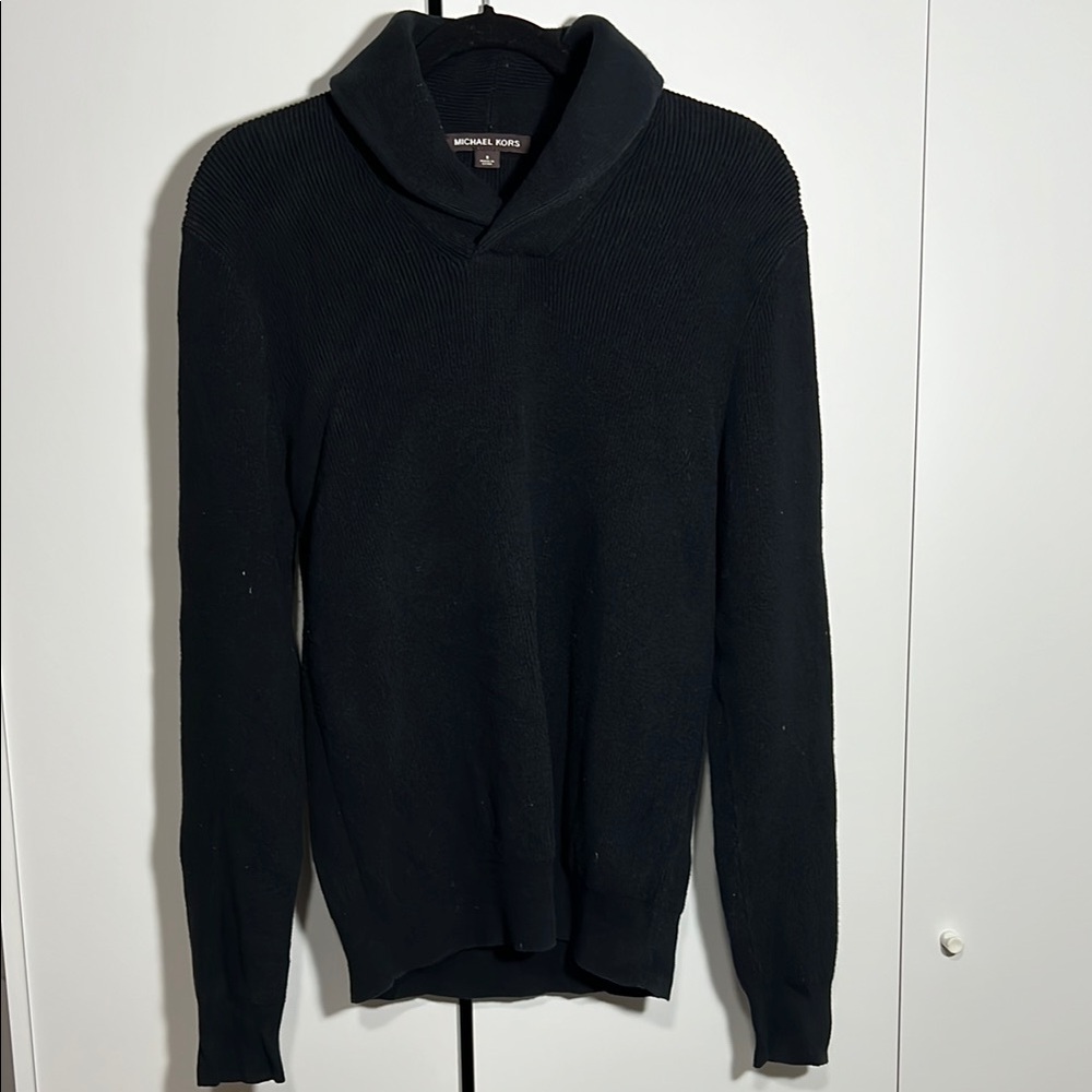 Michael Kors Men's Turtleneck Sweater in Black